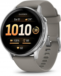 Garmin Venu 4 45 mm nutikell, AMOLED 1.4", kuni 12 p&auml;eva aku, 80+ spordirežiimi, ECG, k&otilde;ned must / h&otilde;be (010-02985-00)