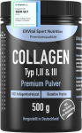 EXVital kollageenipulber 500 g, 1., 2. ja 3. t&uuml;&uuml;pi kollageenih&uuml;drol&uuml;saat (COP1001FBA)