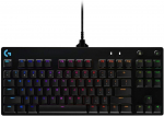 Logitech G PRO TKL mehaaniline m&auml;nguklaviatuur GX Blue Clicky RGB