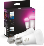Philips Hue White and Colour Ambiance E27 topeltkomplekt