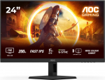 AOC G4 24G4HRE PC lamekuvar 60,5 cm (23.8") 1920 x 1080 pikslit Full HD LED Must, Punane