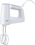 Braun HM 3135 WH K&auml;simikser 500 W Hall, Valge