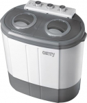 Adler Camry Premium CR 8052 washing machine Top-load 3 kg Grey, White