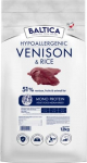 Baltica Nutraceutic Hypoallergenic Medium breeds Venison with rice - dry dog food - 12kg