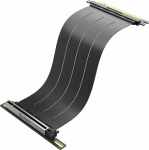 Akasa Riser Black X3 Mark V PCIe 5.0 Riser Kabel - 300mm, schwarz
