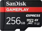Sandisk Karta SanDisk GamePlay MicroSDXC 256 GB Class 10 UHS-I/U3 V30 (SDSQXFN-256G-GN6GN)