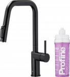 KFA Bateria kuchenna KFA DUERO PURE STYLE PULL-OUT BATERIA KUCHENNA Z FUNKCJĄ FILTRACJI WODY I WYCIĄGANĄ WYLEWKĄ + ZESTAW FILTRUJĄCY PROFINE LILAC S, CZARNA