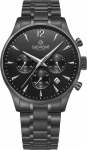 Giewont Zegarek Giewont Zegarek Męski Chronograph Sapphire Czarny GW6310-B1