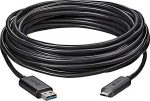 Poly Kabel USB Poly USB-A - USB-C 10 m Czarny (CBL USB 3.1 TYPE A TO C SLIM)