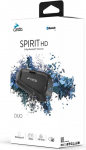 Cardo Spirit HD Duo motorcycle intercom 2 channels 600 m Black