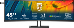 Philips 6000 series 45B1U6900C/00 PC lamekuvar 113 cm (44.5") 5120 x 1440 pikslit UltraWide Dual Quad HD LED Must