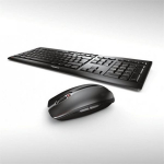 Cherry Klawiatura + mysz Cherry CHERRY Stream Desktop klawiatura RF Wireless AZERTY francuski Czarny