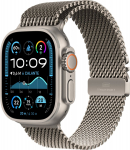 Apple Smartwatch Apple Watch Ultra 2 GPS + Cellular 49mm Natural Titanium Case Milanese Loop M Szary (MX5R3FD/A)