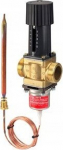 Danfoss AVTB20 z przyłączem mufowym, 3/4'' gwint wewnętrzny, czujnik &Oslash;9,5x155 mm - zakres ustawienia 30 do 100 stopni z kvs 3,4.