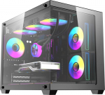Darkflash B275 PRO computer case (black) + 6 fans