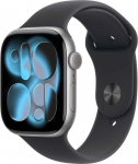Apple Watch Series 11 (2025) GPS 46mm Space Gray Alu Case, Black Sport Band S/M EU MEV04 - ONLY BOX DAMAGE