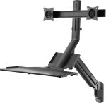 Maclean Uchwyt ścienny na 2 monitory 17'' - 27'' (MC-633)