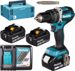 Makita Wiertarko-wkrętarka Makita DHP484RT3J 18 V 3 x akumulator 5 Ah