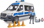 Bruder Mercedes-Benz Police Sprinter set with a figure and a light/sound module