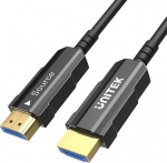 Unitek Kabel optyczny HDMI 2.0 AOC 4K 60Hz 40m czarny