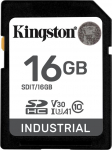 Kingston Technology Industrial 16 GB SDHC UHS-I Klass 10