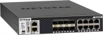Netgear M4300-8X8F Juhitav L3 10G Ethernet (100/1000/10000) 1U Must