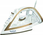 Tefal Puregliss FV8042 Dry & Steam iron Durilium AirGlide Autoclean soleplate 3000 W Bronze, White