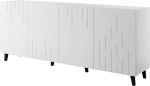 Cama Meble BARI chest of drawers 200x42x82 white matt