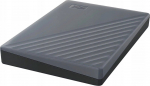 WD Dysk zewnętrzny HDD WD My Passport 2TB Grafitowy (WDBWML0020BGY-WESN)