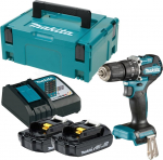 Makita Wiertarko-wkrętarka Makita DHP487RAJ 18 V 2 x akumulator 2 Ah