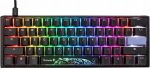 Ducky Klawiatura Ducky Ducky One 3 Classic Black/White Mini Gaming Tastatur, RGB LED - MX-Speed-Silver (US)