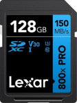Lexar Karta Lexar 800X Pro SDXC 128 GB Class 10 UHS-I/U3 V30 (LSD0800P128G-BNNNG)