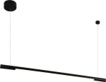 Maxlight Lampa wisząca MAXlight LAMPA wisząca ORGANIC* P0354 Maxlight metalowa OPRAWA belka ZWIS listwa LED 16W 3000K podłużna czarna