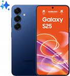 Samsung Galaxy S25 15.8 cm (6.2") Dual SIM Android 15 5G USB Type-C 12 GB 256 GB 4000 mAh Navy