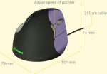 Bakkerelkhuizen Mysz BakkerElkhuizen Evoluent VerticalMouse 4 (BNEEVR4S/VM4S)