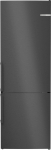 LG Bosch  NoFrost  440 L  augstums 203 cm  melna - Ledusskapis