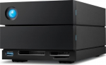 Lacie Dysk zewnętrzny HDD LaCie 2big Dock 20TB Czarny (STLG20000400)