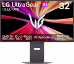 LG 32GX870B-B.AEU PC lamekuvar 81,3 cm (32") 3840 x 2160 pikslit 4K Ultra HD OLED-ekraan Must