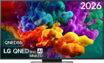 LG QNED evo AI MiniLED 55QNED86B6B 139,7 cm (55") 4K Ultra HD Nutiteleri funktsioon WiFi Must