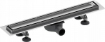 Tece Du&scaron;ialuse komplekt 2 in1 kahepoolse restiga teras/plaat 800mm Linus 15103080