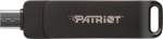 Patriot Memory Flashdrive PATRIOT Rage R550 1TB 100 MB/S USB A+C Swivel Design (PE1TR550DSAD) Black