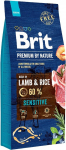 Brit Premium by Nature Sensitive Lamb with rice - dry dog food - 15 kg