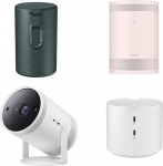 Samsung Projektor Samsung The Freestyle (Gen 2) 30-100'' biały/r&oacute;żowy - Projektora komplekts F-SP-LFF3-BOX2 (8806097856078)