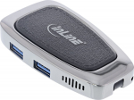Inline InLine&reg; USB3.2 Gen 2 Type-C Multi Hub (2xUSB-A 10Gb/s + 1xHDMI 4K@60Hz + 1xUSB-C 10Gb/s & PD 100W)