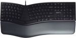 Cherry Klawiatura Cherry CHERRY KC 4500 ERGO klawiatura USB AZERTY Francuski Czarny