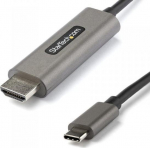 Startech Kabel USB StarTech USB-C - HDMI 4 m Czarno-szary (CDP2HDMM4MH)