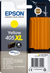 Epson Tusz Epson Epson 405XL - 14.7 ml - XL - Gelb - original - Blister mit RF- / akustischem Alarmsignal - Tintenpatrone - fur WorkForce WF-7310, 7830, 7835, 7840, WorkForce Pro WF-3820, 3825, 4820, 4825, 4830