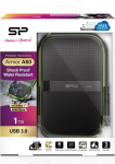 Silicon Power v&auml;line k&otilde;vaketas 1TB Armor A60, must/roheline