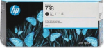 HP 738 300-ml Black DesignJet Ink Cartridge