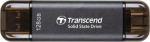 Transcend Dysk zewnętrzny SSD Transcend ESD310S 128GB Czarny (TS128GESD310C)